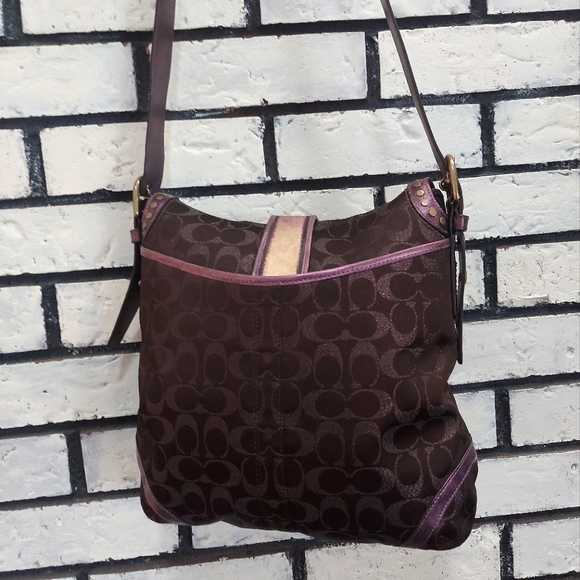 Coach Lurex shoulder bag - Picture 4 of 8